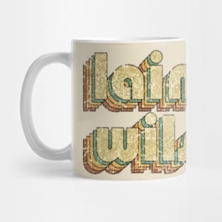 Lainey Wilson // Vintage Rainbow Typography Style // 70s Mug